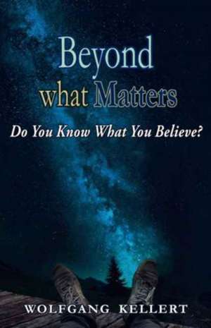 Beyond what matters de Wolfgang Kellert