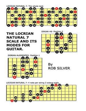 The Locrian Natural 7 Scale and Its Modes for Guitar de Rob Silver