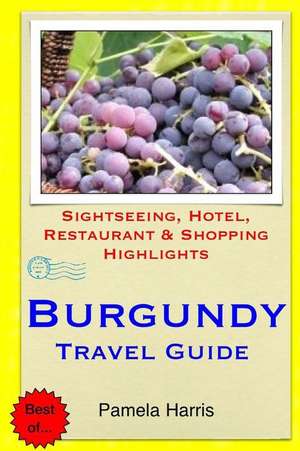 Burgundy Travel Guide de Pamela Harris