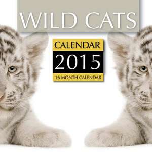 Wild Cats Calendar 2015 de James Bates