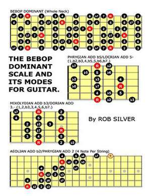 The Bebop Dominant Scale and Its Modes for Guitar de Rob Silver