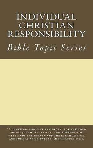 Individual Christian Responsibility de John Robertson