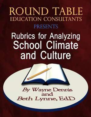 Rubrics for Analyzing School Climate and Culture de Dr Beth Lynne