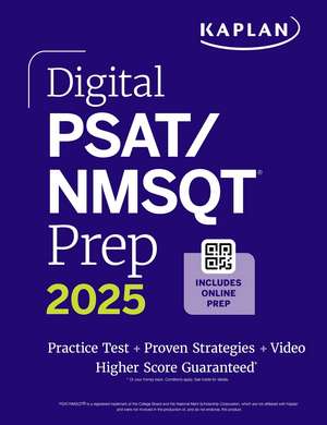 PSAT/NMSQT Prep 2026: Includes a Full Length Practice Test + 100s of Practice Questions + 1 Year Access Online Quizzes and Video Instruction de Kaplan Test Prep