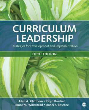 Curriculum Leadership de Allan A. Glatthorn