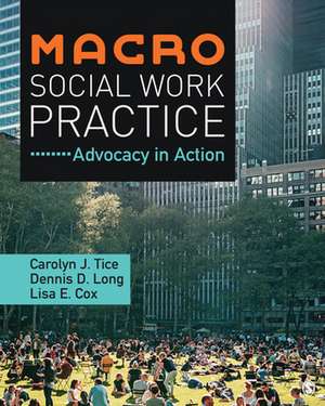 Macro Social Work Practice: Advocacy in Action de Carolyn J. Tice