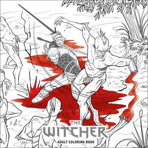 The Witcher Adult Coloring Book de Marianna Strychowska