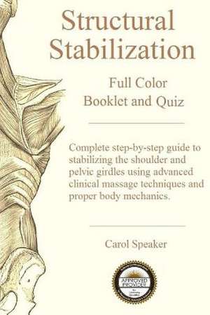 Structural Stabilization Booklet and Quiz de Carol Speaker