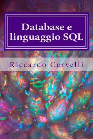 Database E Linguaggio SQL de Riccardo Cervelli