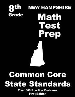 New Hampshire 8th Grade Math Test Prep de Teachers' Treasures