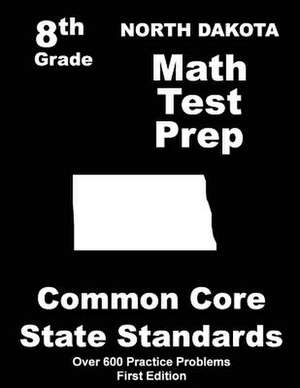 North Dakota 8th Grade Math Test Prep de Teachers' Treasures