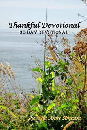 Thankful Devotional de Julia Anne Simpson