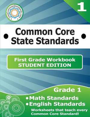 First Grade Common Core Workbook - Student Edition de Have Fun Teaching