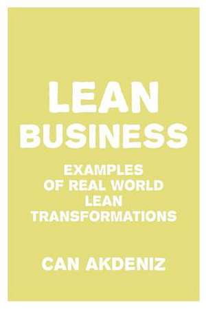 Lean Business de Can Akdeniz