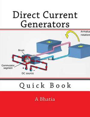 Direct Current Generators de A. Bhatia