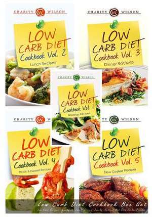 Low Carb Diet Cookbook Box Set