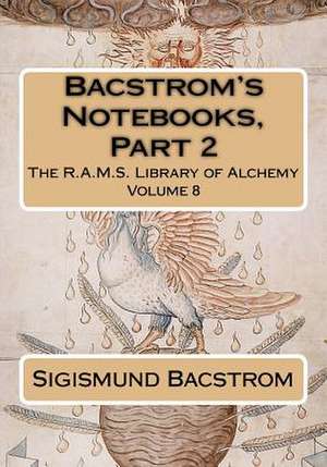 Bacstrom's Notebooks, Part 2 de Sigismund Bacstrom M. D.