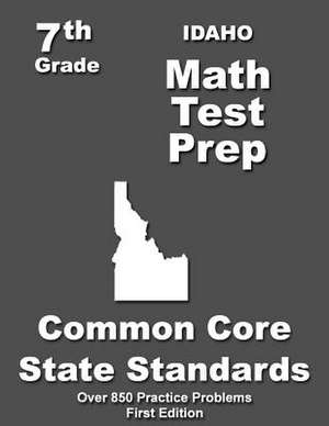 Idaho 7th Grade Math Test Prep de Teachers' Treasures