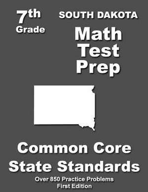 South Dakota 7th Grade Math Test Prep de Teachers' Treasures