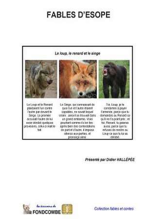 Fables D'Esope de Esope