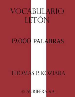 Vocabulario Leton de Thomas P. Koziara