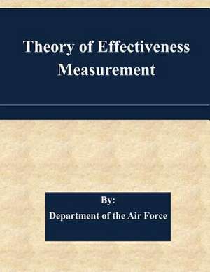 Theory of Effectiveness Measurement de Department of the Air Force