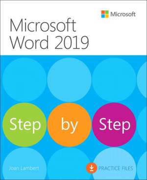 Microsoft Word 2019 Step by Step de Joan Lambert