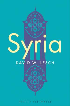 Syria: A Modern History de David W. Lesch