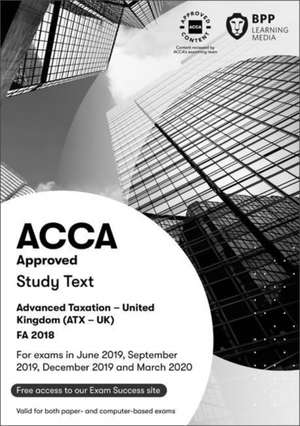 ACCA Advanced Taxation FA2018 de Bpp Learning Media