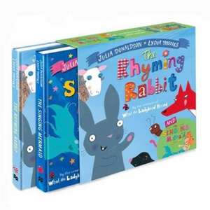 The Singing Mermaid and the Rhyming Rabbit Board Book Gift Slipcase de Julia Donaldson