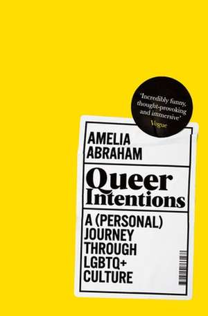 Queer Intentions de Amelia Abraham