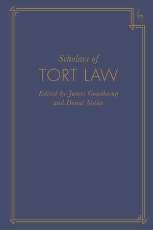 Scholars of Tort Law de Dr James Goudkamp