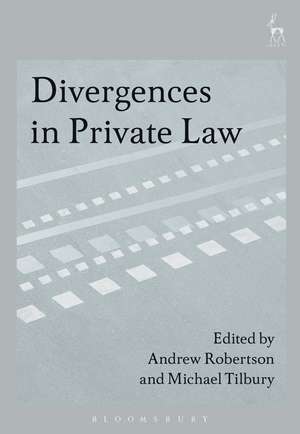 Divergences in Private Law de Professor Andrew Robertson