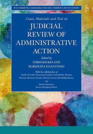 Cases, Materials and Text on Judicial Review of Administrative Action de Chris Backes