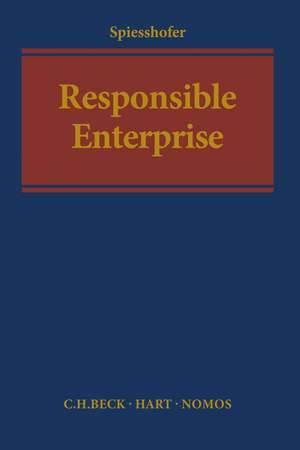 Responsible Enterprise de Birgit Spiesshofer