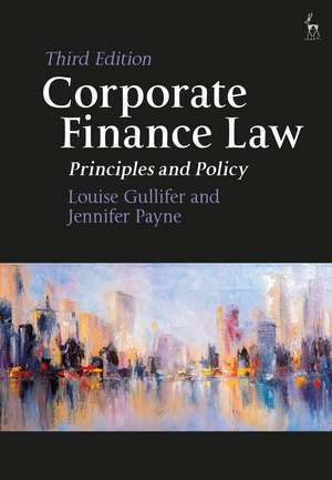 Corporate Finance Law: Principles and Policy de Professor Louise Gullifer