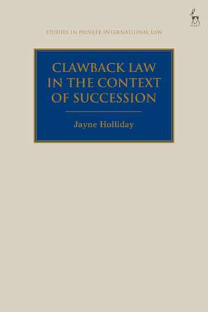 Clawback Law in the Context of Succession de Jayne Holliday