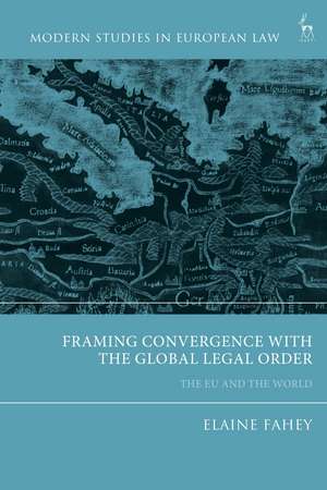 Framing Convergence with the Global Legal Order: The EU and the World de Professor Elaine Fahey