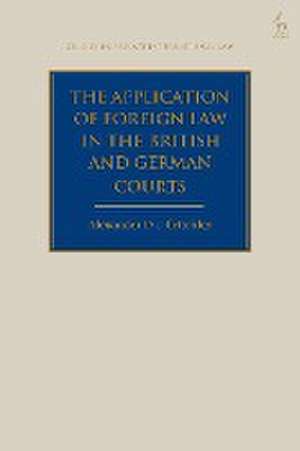 Critchley, A: Application of Foreign Law in the British and de Alexander DJ Critchley