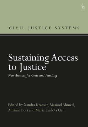 Sustaining Access to Justice de Xandra Kramer