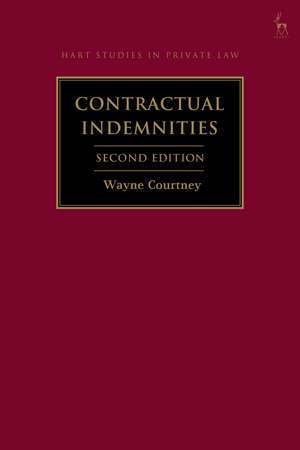 Contractual Indemnities de Wayne Courtney