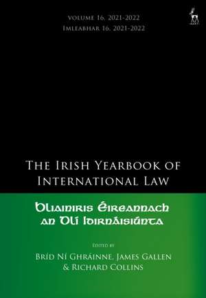 The Irish Yearbook of International Law, Volume 16, 2021-2022 de Bríd Ní Ghráinne