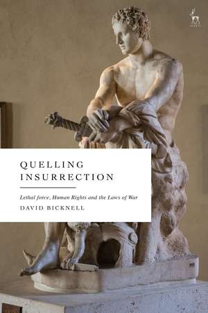 Quelling Insurrection: Lethal force, Human Rights and the Laws of War de Dr David John Bicknell