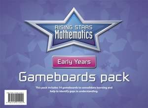 Moseley, C: Rising Stars Mathematics Early Years Gameboards de Jane Winter