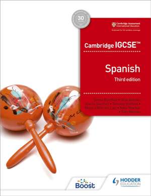 Cambridge IGCSE(TM) Spanish Student Book de Simon Barefoot