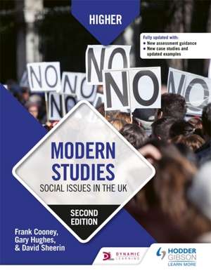 Higher Modern Studies: Social Issues in the UK: Second Edition de Frank Cooney