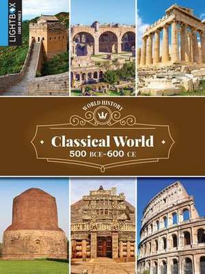 Classical World 500 Bce-600 Ce de Cooke Tim