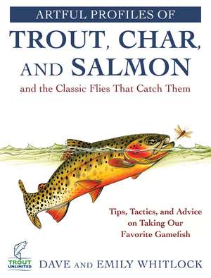 Artful Profiles of Trout, Char, and Salmon and the Classic Flies That Catch Them: Tips, Tactics, and Advice on Taking Our Favorite Gamefish de Dave Whitlock