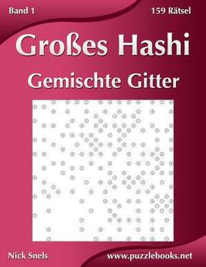 Groes Hashi Gemischte Gitter - Band 1 - 159 Ratsel de Nick Snels