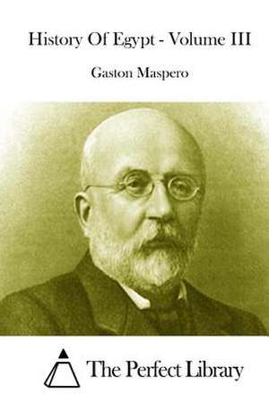 History of Egypt - Volume III de Gaston C. Maspero